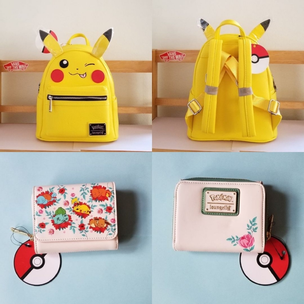 Loungefly Pokemon Backpack & Wallet